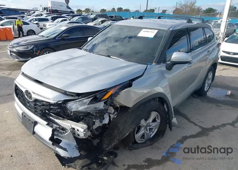 2021 Toyota Highlander L из США, поврежденный, VIN 5TDCZRAHXMS082995